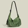 Bolsa de Gran Capacidad para Viajes Diarios 2026 Nueva Bolso de Hombro Casual Bolso Tote de Nylon Impermeable Deportivo Bolso Cruzado para Hombres y Mujeres