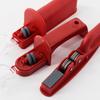 Afilador de Cuchillos Portátil para Exteriores, Artefacto Doméstico para Afilar Cuchillos Rápidamente, Ranuras Dobles Gruesas y Finas, Piedra de Afilar Giratoria
