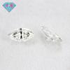 Anel de Folha de Olho de Cavalo de Pedra Nua de Diamante Huagang Gem Mosan Importado dos EUA Moissanite Pedra Nua d Cor 1 quilate