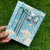 8036 Caja de Set de Papelería Regalos Pequeños para Jardín de Infancia Material Escolar Tarjeta de Lápiz Set para Colorear Regalos para Niños