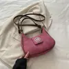 Bolsos de Diseño de Nicho de Gama Alta para Mujer 2025 Invierno Nuevos Bolsos para Mujer Bolsos de Hombro de Celebridad de Internet Bolsos de Axila Bolsos Cuadrados Pequeños