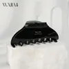 WJia Ankora Vermelho Ácido Acético Presilha Pinça Vazia Meia Lua Acessórios de Cabelo Presilha Tubarão Avançada Placa de Cabeça Elegante Pegador de Cabelo