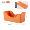 Plato para escupir huesos de estilo japonés para el hogar creativo Plato cuadrado para snacks Plato de plástico para huesos de fruta Plato para pastel Plato para mesa de comedor Venta al por mayor