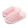 Chinelos Mao Mao Acolchoados Personalizados para Mulheres para Uso Interno em Casa Outono e Inverno Uso Externo Silenciosos Antiderrapantes Espessos