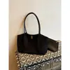 Otoño Invierno Retro Versátil Bolso Tote de Gamuza para Mujer Nuevo Gran Capacidad de Gama Alta Simple para el Trabajo Bolso de Hombro