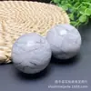Venta Directa de Fábrica de Bolas de Jade Natural para Fitness, Bolas de Jade Azul para Personas Mayores, Varios Estilos de Bolas de Masaje Manual con Forma de Huevo