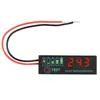 Luz indicadora LED DC7-55V, display de voltagem e nível da bateria, adequada para baterias de chumbo-ácido/baterias de lítio