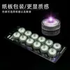 Luz de Vela Led Impermeable Acuario Pecera Luz para Betta Luz Sumergible Brillante Vela Electrónica Atmósfera Decorativa Luz Sumergible