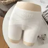 Shorts de Seguridad Cruzados en la Cintura para Mujer, Antiexposición, Bordes que No se Enrollan, Ropa Interior sin Costuras, Estilo Delgado de Verano, Se Pueden Usar como Shorts Exteriores