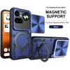 Adecuado para Nothing Phone 4A Pro, Funda para Teléfono con Ventana Deslizante, Cubierta Protectora Magnética Anti-Caídas para Montaje en Coche 3A