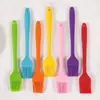 Em estoque pincel de silicone para óleo pincel tudo-em-um para panqueca pincel de óleo pincel para churrasco resistente a altas temperaturas tamanho pequeno pincel de silicone