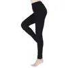 Calça Feminina de Outono 2026, Peça Única, Slim-Fit, Fina, Meia-Calça para Usar por Baixo, Calça Quente, Cintura Alta, Slim-Fit, Calça Versátil de Outono