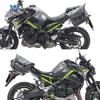 Coche musculoso Wolf adecuado para Kawasaki Z900 bolsa lateral bolsa lateral se puede instalar casco medio casco casco integral con cerradura marco de liberación rápida modificación