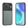 Sensación de piel aplicable VIVO x500 pro funda de teléfono magnética 500 agujero preciso cubierta protectora promax funda con soporte giratorio
