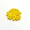 Accesorios para Joyería DIY 14mm Cuentas de Madera de Colores Cuentas Sueltas de Madera Cuentas Redondas de Madera Cuerda de Cáñamo Borla Accesorios para Enhebrar Materiales