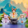 Pequeña Hada de la Fortuna Emocional Estilo Antiguo Elegante de Moda Figura de Caja Sorpresa Artesanía Creativa China de Caja Sorpresa Artículo Popular de Celebridad de Internet
