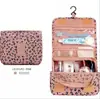 Bolsa de Toilette com Gancho Multifuncional em Tecido Oxford, Bolsa de Armazenamento Colorida Dobrável para Viagem, para Toilette e Maquiagem, Personalizável
