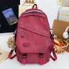 Mochilas Escolares para Homens e Mulheres, Mochilas de Viagem de Grande Capacidade Novas para Alunos do Ensino Fundamental II e Universitários, Mochilas Casuais Versáteis Simples Estilo Japonês