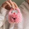 Bolsa de fone de ouvido fofa de pelúcia do gato KT resistente a quedas capa protetora chaveiro porta-moedas bolsa de armazenamento mini para estudante atacado de fábrica