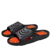 Pantuflas de Masaje con Bloques de Color de Moda para Mujer 2026 Modelo Nuevo para Interiores Engrosadas Antideslizantes Resistentes al Desgaste para Hombre