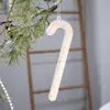Diseño Propio Swanlace Lentejuela Grande Champagne Copo de Nieve Bastón Estrella de Cinco Puntas Árbol de Navidad Estrella Colgante Colgante