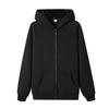 Suéter de terciopelo de una pieza con cremallera de 360 g, sudadera personalizada con forro polar, pantalones con capucha, traje para hombres y mujeres, impresión de logotipo al por mayor
