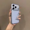 Funda Transparente Antideslizante Mate con Diseño de Ventana Grande Adecuada para Funda de Teléfono Apple 17 Pro Max, 16 Funda Suave, 15 Ultradelgada, 14