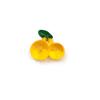 Amazon fruta caliente agujero para colgar Colgante de cereza acrílico transparente Cereza diy aretes hechos a mano collar accesorios