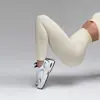 Pantalones de yoga acanalados, leggings de cintura alta para gimnasio, deportivos para mujer