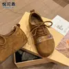 Sapatos Birkenstock originais de couro, fofos e peculiares, com aumento de altura no dedão, sola grossa, para mulheres, novos outono 2026, mocassins Birkenstock de sola macia com cadarço