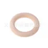 Procesamiento y Personalización de Accesorios DIY, Anillos de Madera Color Madera, Accesorios para Bolsos de Madera de Loto, Fabricantes de Anillos de Madera