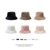 Sombrero de Nuevo Estilo 2023 Otoño e Invierno Compras Felpa Engrosado Sombrero de Pescador Protección para los Oídos Serie Multicolor Combinable Sombrero de Cubo Japonés para Mujer