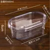 Caja para Pastel Mousse de Tiramisú Caja Transparente Desechable para Empaque de Postre para Hornear Caja para Empaque de Pastel de Mil Capas Venta al por Mayor