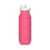 Taza de Agua Plegable de Silicona Portátil, Taza para Ciclismo y Fitness, Tetera Resistente a Caídas para Deportes al Aire Libre, Regalo