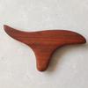 Masajeador de Forma Triangular Cuidadosamente Seleccionado, Tabla de Masajeador de Pies de Madera, Herramienta de Masaje de Puntos de Acupuntura para Pies con Forma de Cuerno, Tabla de Masaje