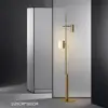 Moda Nórdica Quarto de Estudo Designer Lâmpada Vertical Lado do Sofá Modelo de Quarto Sala de Estar Simples Pós-moderno Luminária de Chão