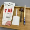 Vajilla desechable para llevar figura fija cuchara palillo palillos juego de cuatro piezas vajilla desechable palillos de tres piezas