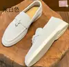 Venta directa de fábrica 2023 Versión alta Zapatos casuales para mujer con pedal LP, suela blanda, mocasines de cuero cómodos y versátiles
