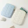 Bolsa Transfronteiriça Coreana Fofa de Nuvem Bordada para iPad Tablet Ins11/13/15 polegadas Bolsa para Notebook Cosméticos