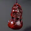 Peça de Mão Caranguejo Jacarandá Yiming Xianyuan Criativa Oito Lados Escultura em Jacarandá Pingente de Carro Pequeno Pingente Portátil