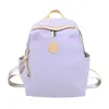 Mochila Pequeña de Viaje Moda Ins Japonesa Mochila Simple Versátil Estudiante Universitario Ligera Bolsa Escolar para Mujer