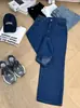 Atacado transfronteiriço Sudeste Asiático jeans reto retrô azul claro calças largas masculinas soltas calças compridas versáteis lavadas
