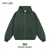 Sudadera con Capucha y Cremallera Personalización Empresa Ropa de Trabajo Tejido Denso Anti-pilling Chaqueta de Primavera y Otoño para Viajes Estampado de Logo