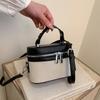2025 Nuevo Diseño de Nicho Moda Bolso Cosmético Portátil Pequeño Portátil Bolso Cruzado Cuadrado Pequeño para Fragancia