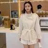 Chamarra Corta Rompevientos Color Caqui para Mujer 2026 Primavera Otoño Nuevo Estilo Petite Ajustada Doble Botonadura Moda Temperamento Corta