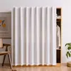Cortina para Cubrir Gabinete, Armario, Estantería, Zapatero, Cortina de Puerta, Cortina Transparente, A Prueba de Polvo, Anti-Polvo, Autoadhesivo de Velcro, Cortina Decorativa
