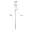 Cuchillo, tenedor y cuchara portugueses juego de cubertería de acero inoxidable cuchara de postre con pintura creativa Tenedor Juego de cuchillo, tenedor y cuchara para bistec occidentales