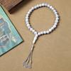Cuentas de Oración Misbaha 33 Piezas 12*12mm Aleación Pulsera de Cuentas de Oración Cuentas de Oración Árabes Pulsera de Oriente Medio