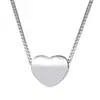 Collar con Colgante de Corazón Geométrico Irregular Hermoso Transfronterizo Joyería Versátil de Moda Regalo de Fiesta o Vacaciones para Mujeres