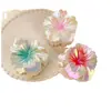 Presilha de Cabelo Colorida de Frangipani Mais Vendida no Exterior Fashion Prendedor de Garra de Flor Garra Lateral Feminina Retrô Garra do Meio Parte de Trás da Cabeça